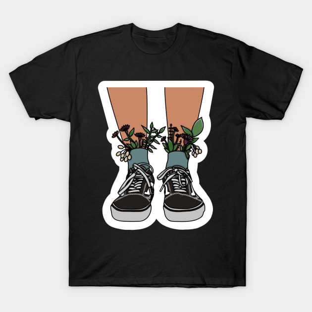 Flower Power T-Shirt by astroashleeart